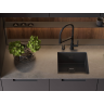 Смеситель OMOIKIRI SINTO 2 PLUS-GM-R латунь/вороненая сталь/красный 4994467